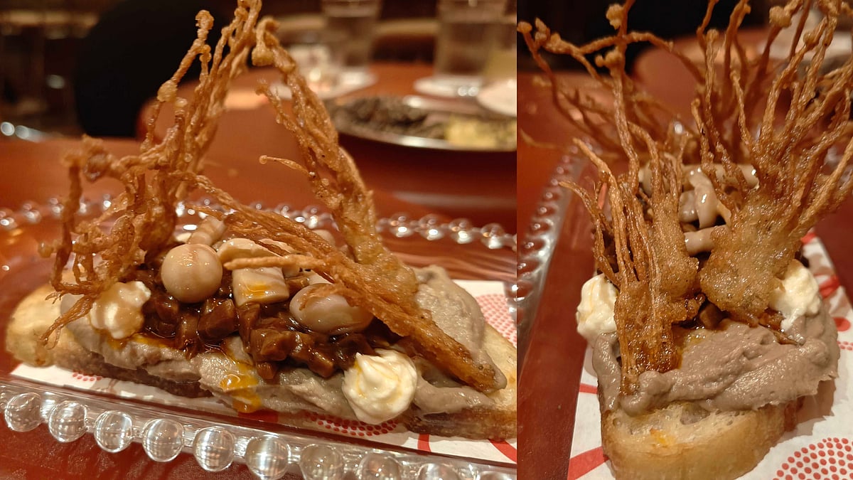 Too Many Mushroom Toast is almost like a MasterChef creation