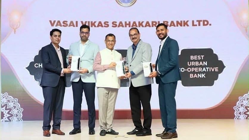 Vasai Vikas Sahakari Bank Ltd. Wins Three National Awards at Bharat Ratna Sahakarita Samman 2026