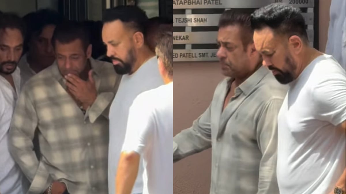 Salman Khan Gets Emotional At Close Friend Kumud Rane's Funeral, Breaks Down After Last Rites; Heartbreaking Video Surfaces