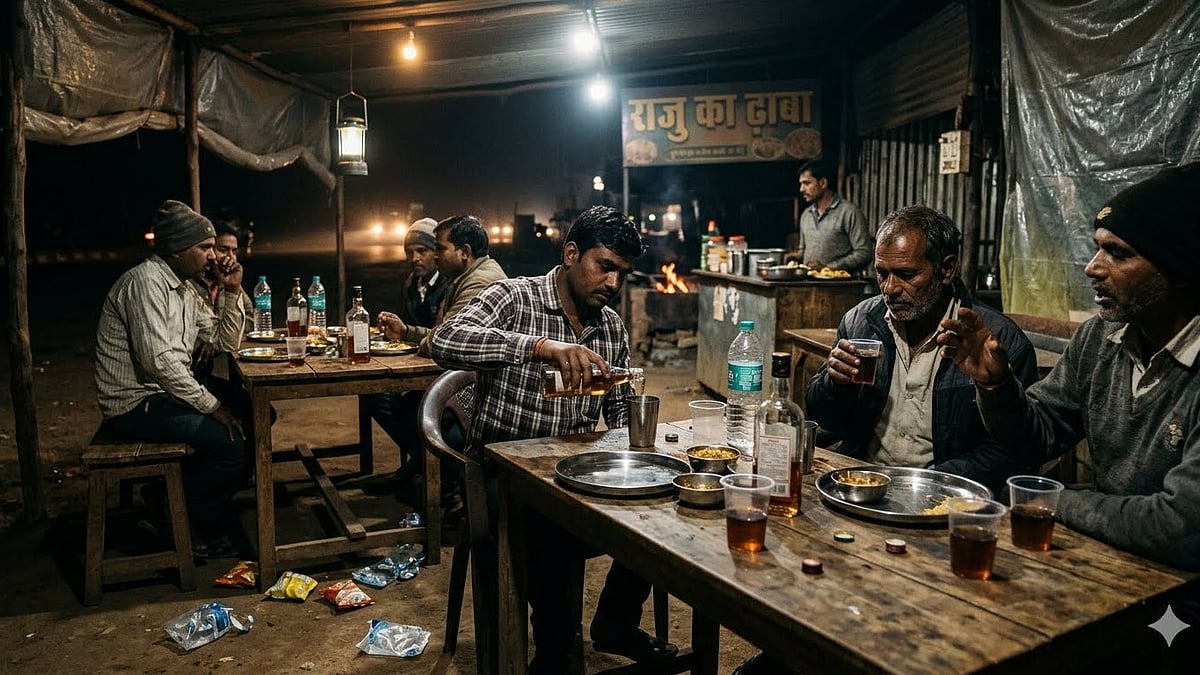 Police Crackdown On Illegal Drinking At Dhabas, Recover Two Stolen Bikes In Indore