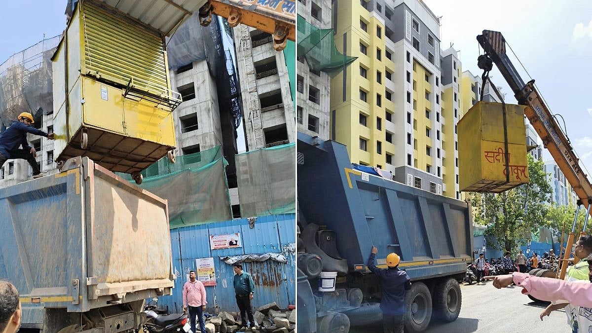 Panvel Municipal Corporation Seizes 6 Illegal Stalls In Kamothe, Clears Footpaths Near Khandeshwar Station