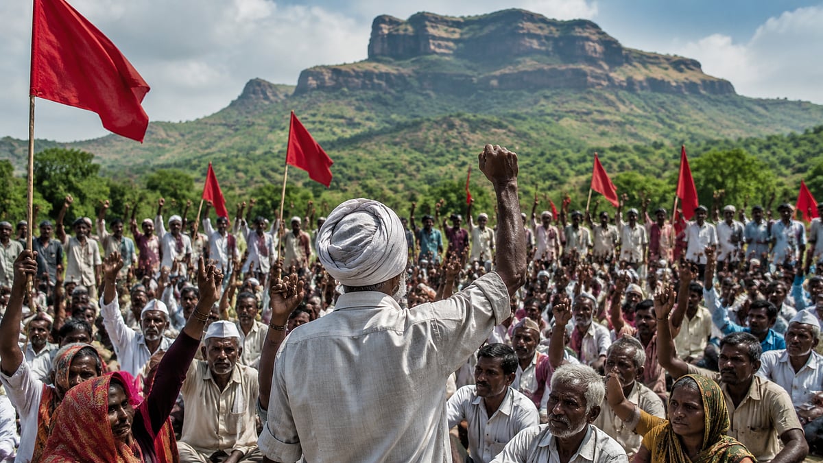 Raigad Farmers Reaffirm Opposition To Third Mumbai Project, Vow To Intensify Agitation