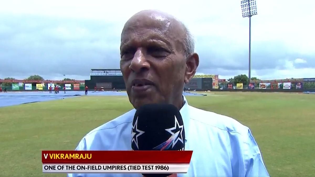 V Vikramraju Dies At 92: Umpire Whose Maninder Singh LBW Decision Led To Historic 1986 India-Australia Tied Test