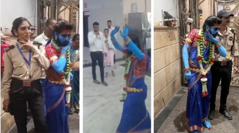 Pushpa-Style Visitor Gets VIP Entry At Ujjain's Mahakaleshwar Temple; Supervisor Removed After VIRAL VIDEO Surface