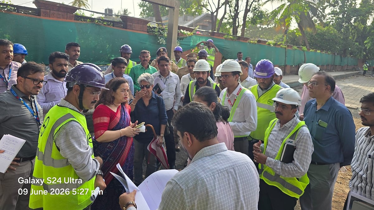 High Power Committee Inspects Girgaon Chowpatty Site For Orange Gate–Marine Drive Twin Tunnel Technical Building