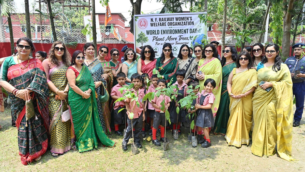 NFRWWO Leads Tree Plantation Drive and Sapling Distribution at Jagriti Shiksha Niketan on World...