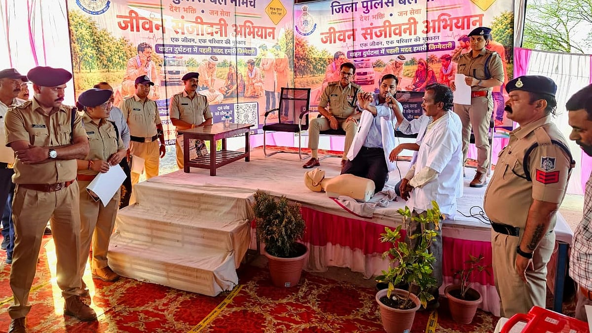 Neemuch Police Launch 'Jeevan Sanjeevni Abhiyan' To Reduce Road Fatalities