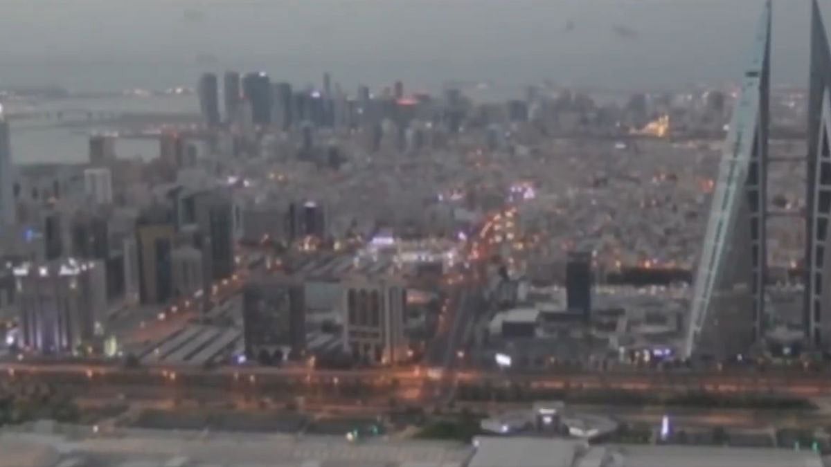 West Asia Conflict: IRGC Claims Drone Strike On US Fifth Fleet Headquarters In Bahrain; Nationwide Air Raid Sirens Activated | Video