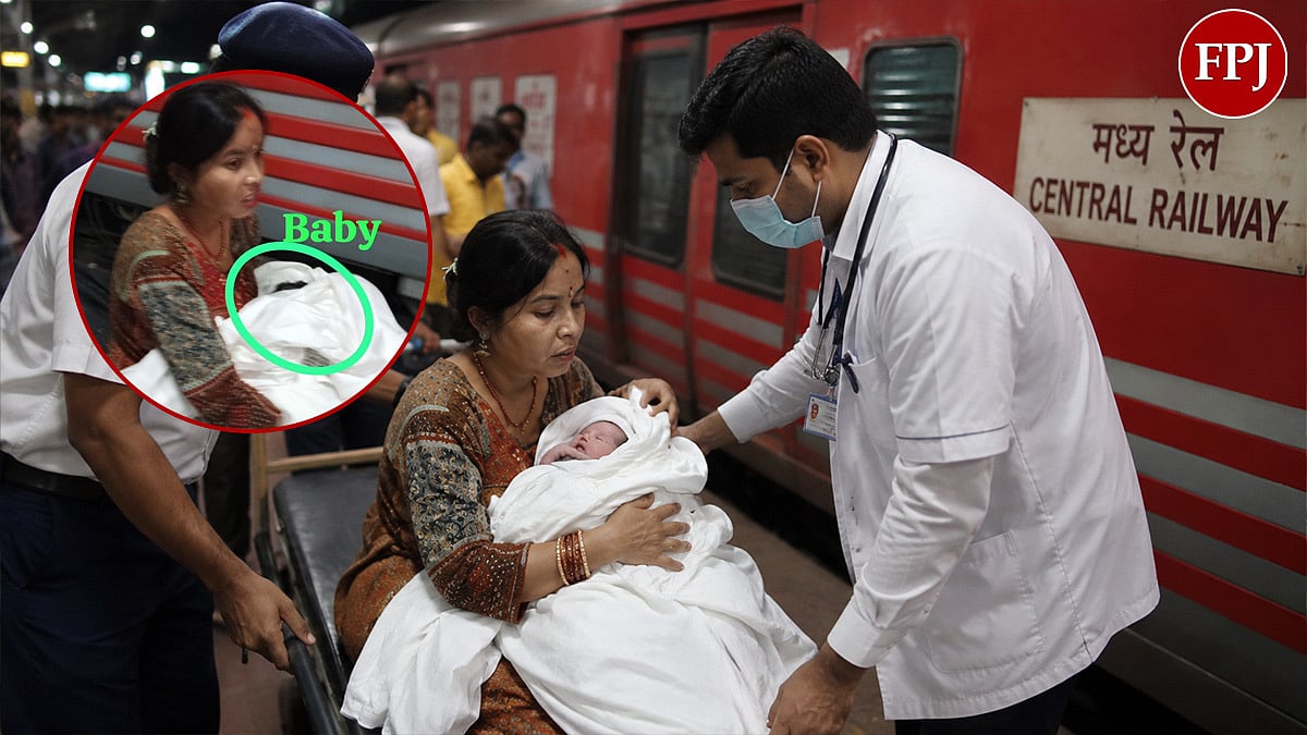 Mumbai: Central Railway Staff, Fellow Passenger Help Pregnant Woman Deliver Baby Aboard Moving Train Near Nashik 