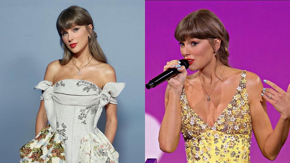 Taylor Swift Looks Like A Doll Herself In Mini Dress At 'Toy Story 5' Premiere; Later Surprises In Elegant Yellow Gown