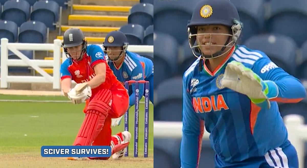 ICC Women's T20 WC26: Nat Sciver-Brunt Survives Clear Edge, Scores Crucial 57 As Team India Skip Review Ahead Of IND Vs PAK Clash | VIDEO