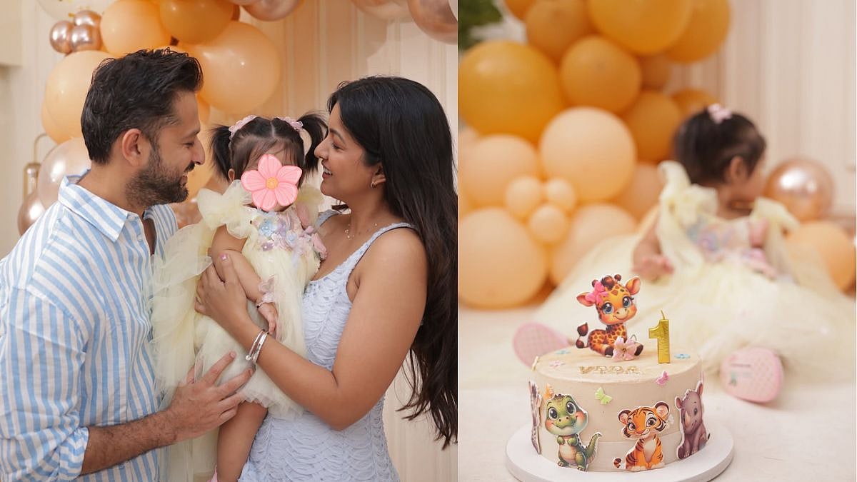 Ishita Dutta & Vatsal Sheth REVEAL Daughter Veda's Face On 1st Birthday; Helly Shah, Kishwer Merchant & Others Shower Love