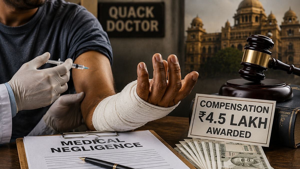 Kolhapur Medical Negligence Case: Quack Doctor Held Liable After Injection Paralyses Man’s Hand; SCDRC Awards ₹4.5 Lakh Compensation