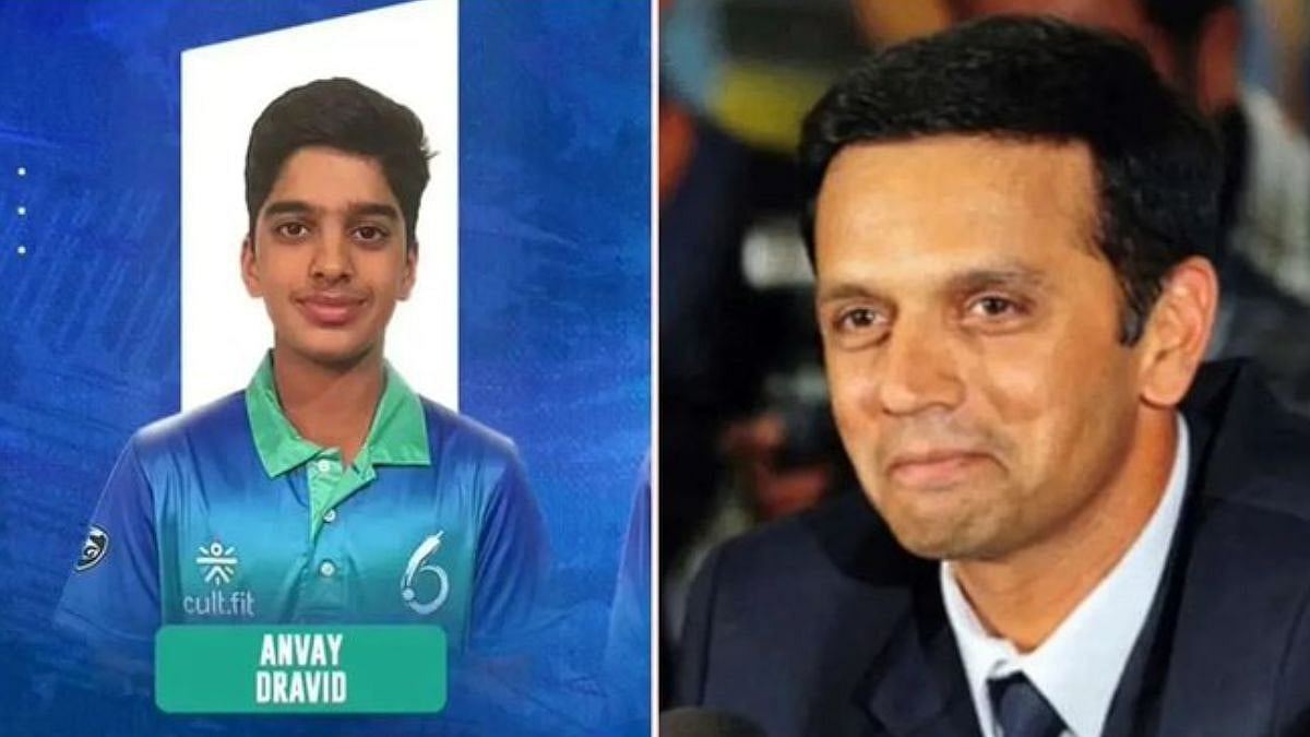 Rahul Dravid's Son Anvay Named In India U-19 Squad For Sri Lanka Tour Starting July 4