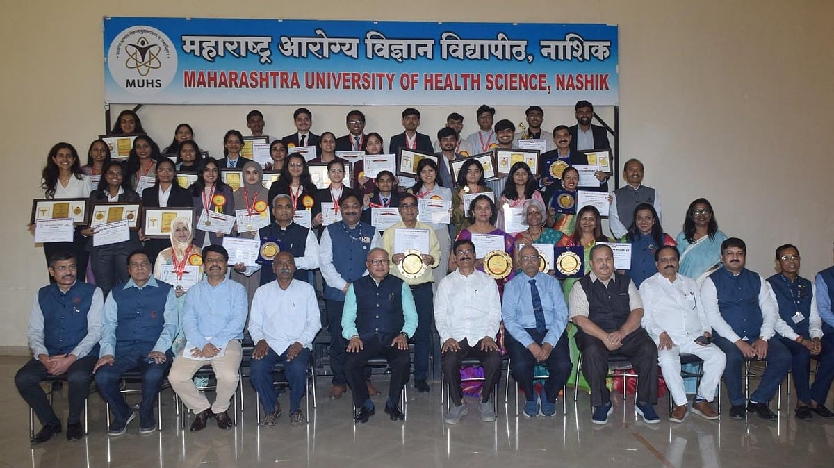 Nashik: MUHS Celebrates 28th Foundation Day; 34 Meritorious Students Awarded Gold Medals