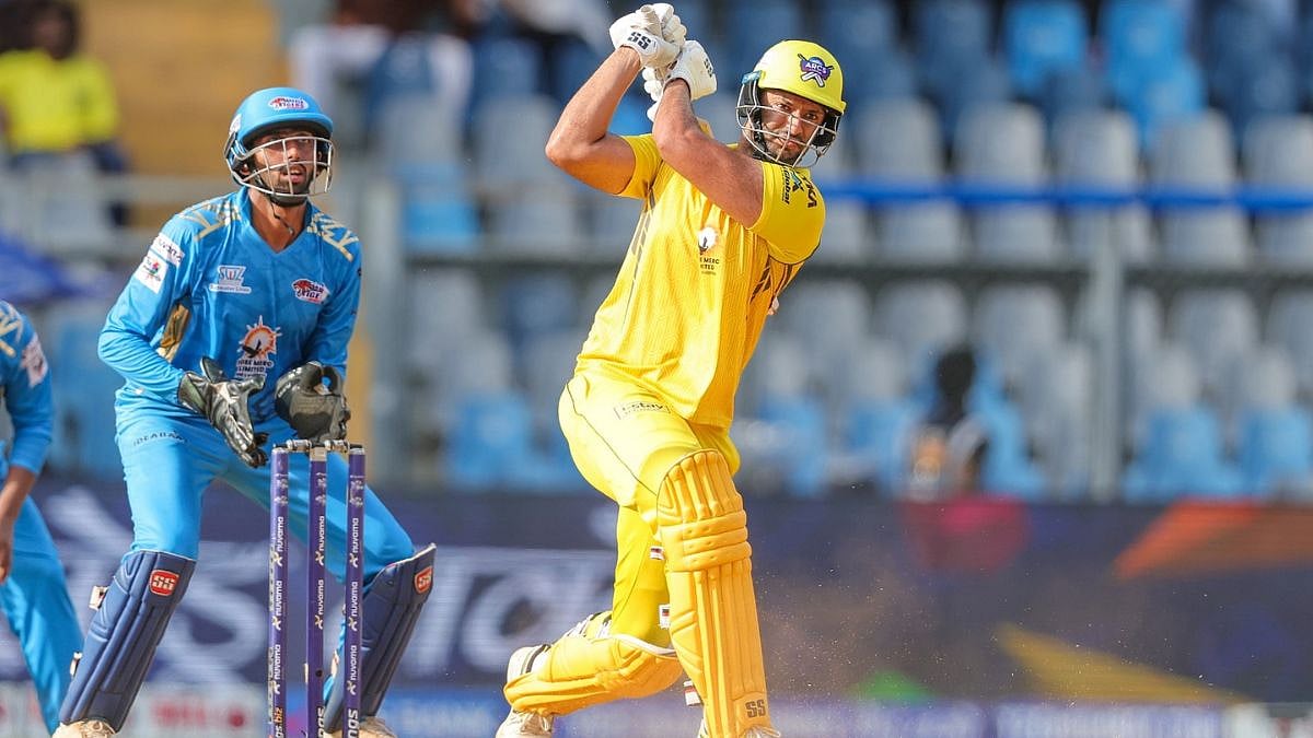 Nuvama Private T20 Mumbai League 2026: Shivam Dube’s Unbeaten Blitz Powers Arcs Andheri Into Final With Win Over Aakash Tigers