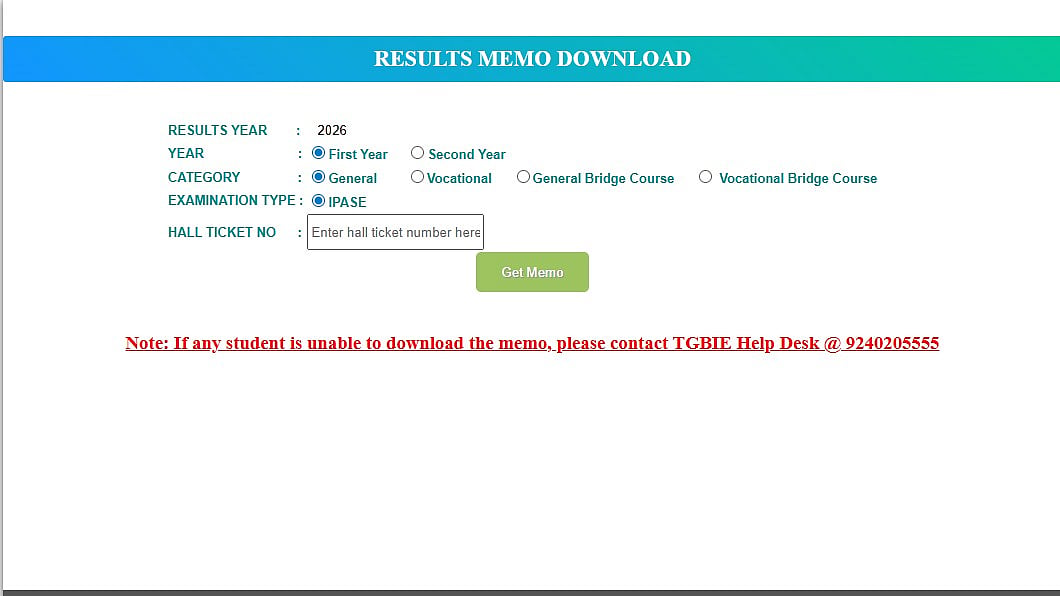 TS Inter Supplementary Results 2026 Out For 1st And 2nd Year Students At tgbie.cgg.gov.in; Direct Link Here