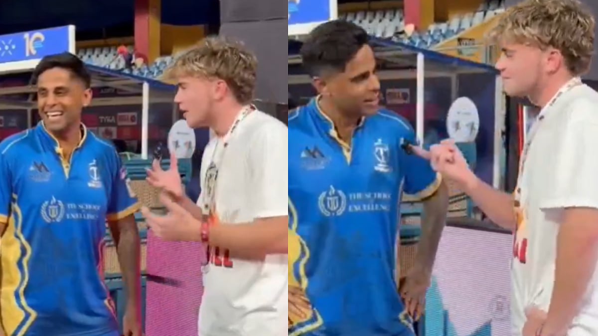 'Marathi Was Much Better': Suryakumar Yadav's Hilarious Reply To Aussie Slang Challenge Goes Viral During Mumbai T20 League | Video