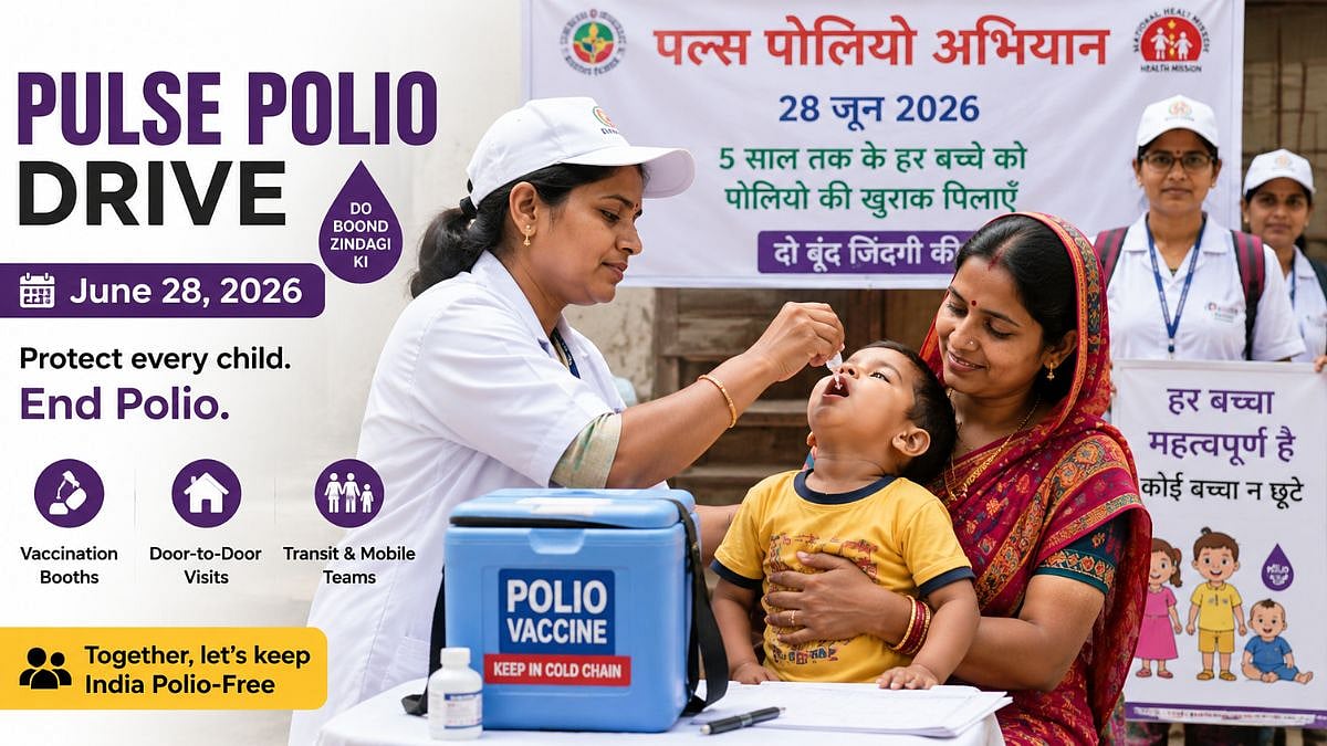 Thane Completes Extensive Preparations For June 28 Pulse Polio Drive Targeting Nearly 2 Lakh Children