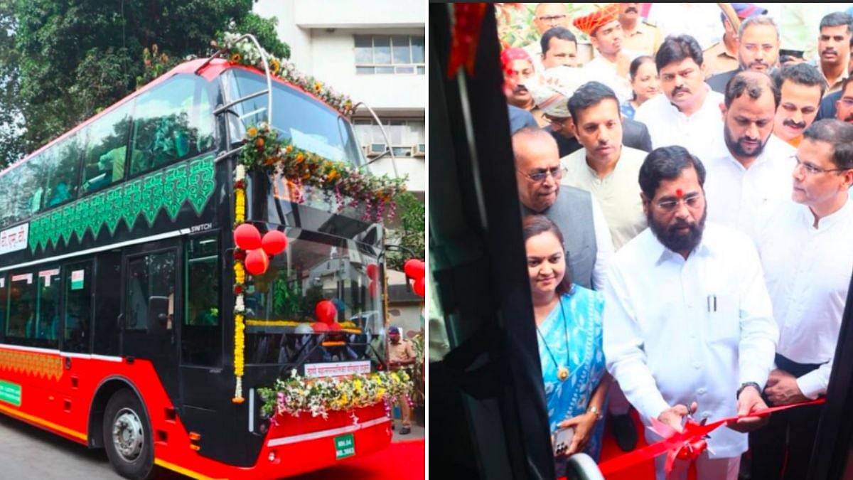 Thane's First AC Electric Double-Decker Bus Gathers Dust Over A Month After Grand Launch Due To Missing Charging Station