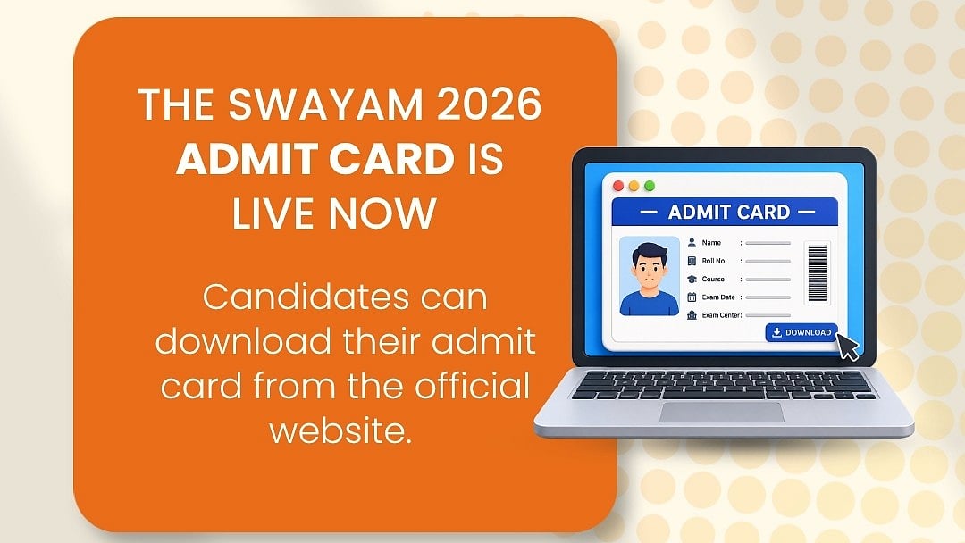 SWAYAM Admit Card 2026: NTA Releases Hall Tickets For January Semester Exams