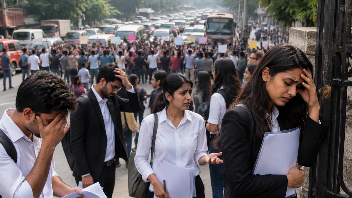 Mumbai University LLM Aspirants Blocked From Powai Exam Centre Due To Traffic From Protest, Lose Academic Year