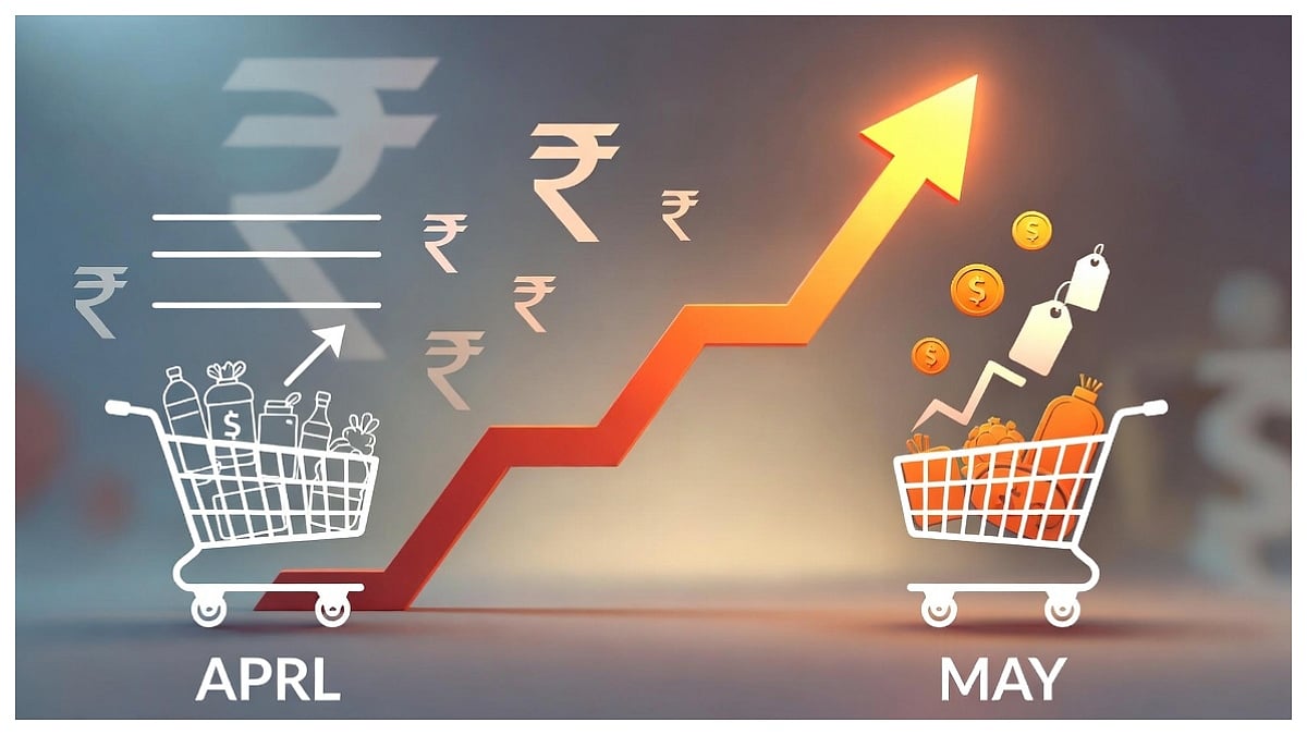 Retail Inflation Rises To 3.93% In May, CPI Moves Up From 3.48% In April Amid Higher Food Prices