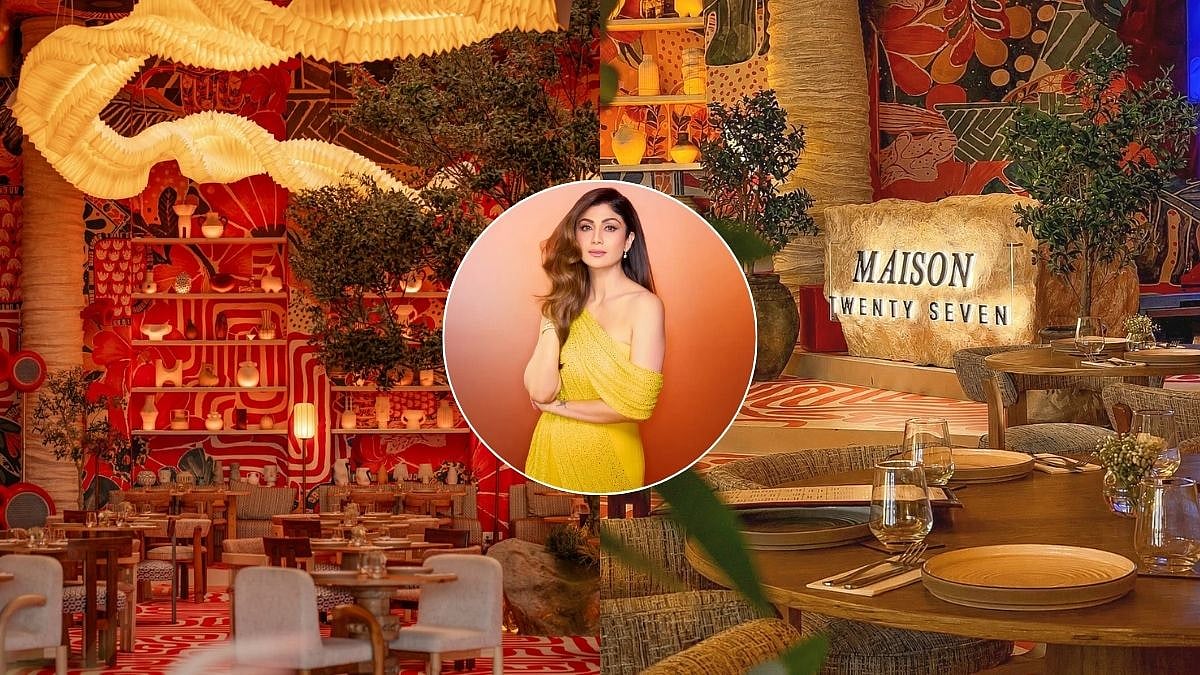 Inside Shilpa Shetty's Maison Twenty-Seven By Bastian At Ahmedabad Airport: A 52,000 Sq-ft Restaurant With Wellness Room, Jacuzzi Corner & More 