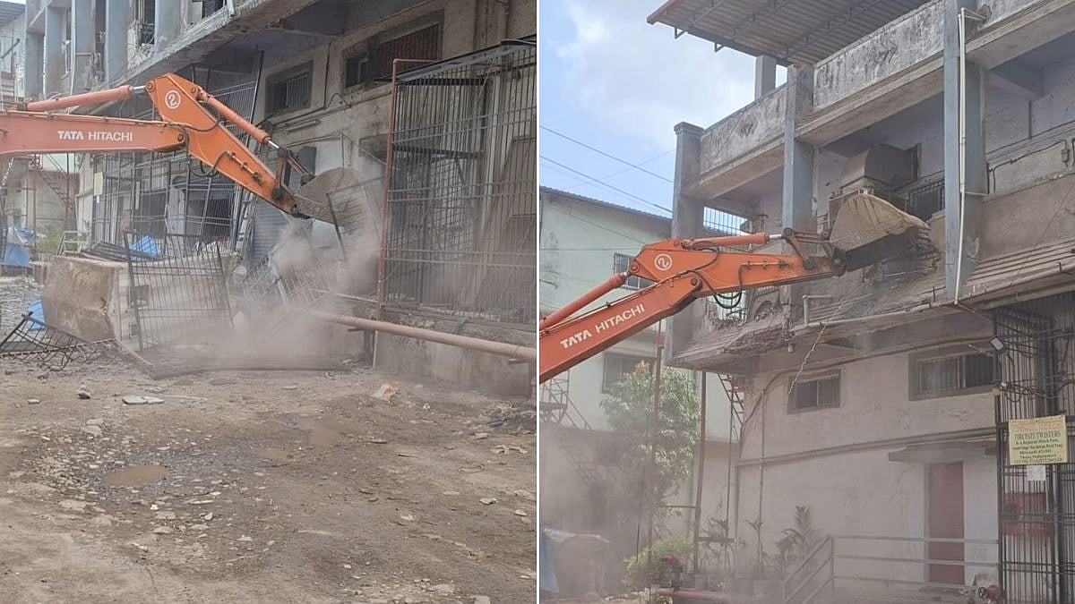 Bhiwandi Demolition Drive: MMRDA Begins Action Against Allegedly Unauthorised Warehouses In Rajlaxmi Compound Amid Court Order | VIDEO