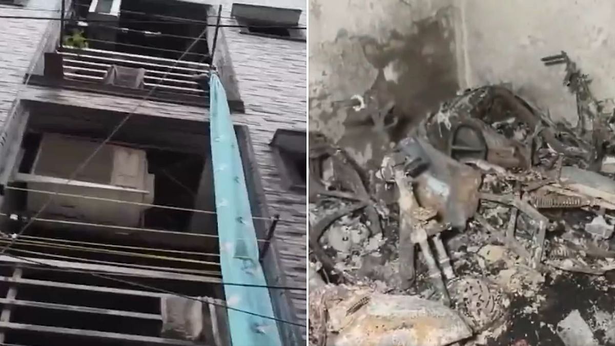 Delhi Tragedy: 3 Dead, Several Injured As Massive Fire Erupts In Tughlakabad; DFS Conducts Major Rescue Operation | Video