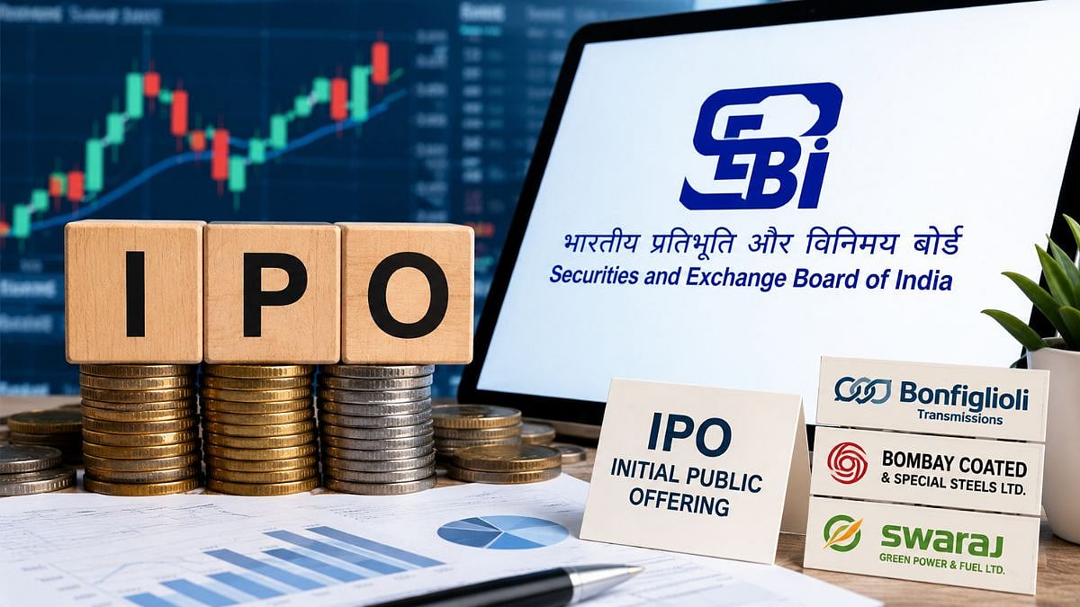 SEBI Clears IPOs Of Bonfiglioli Transmissions, Bombay Coated & Special Steels And Swaraj Green Power
