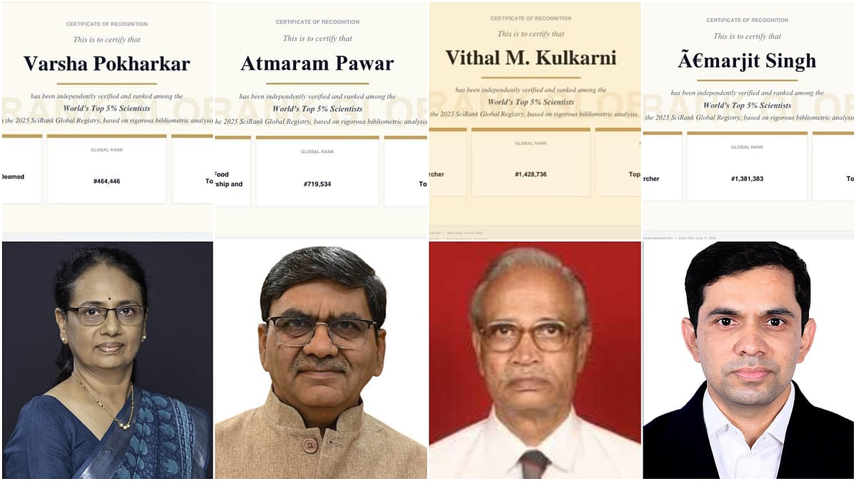 Pune: Four Bharati Vidyapeeth Poona College of Pharmacy Faculty Members Ranked Among Top 5% Researchers Globally In SCI Rank 2025