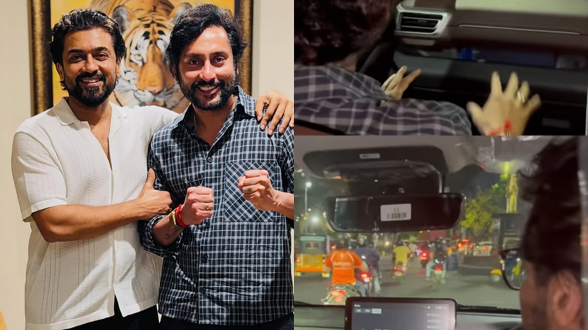 Video: Suriya Gifts Karuppu Director RJ Balaji Luxury SUV After Film Crosses ₹340 Crore, Takes Him For A Drive