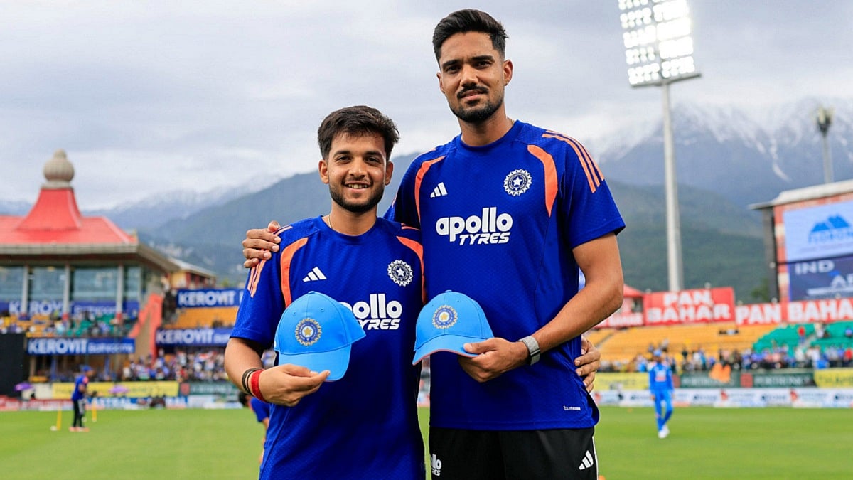 Who Are Harsh Dubey And Gurnoor Brar? Debutants Make Early Impact In IND Vs AFG 1st ODI In Dharamshala | VIDEO