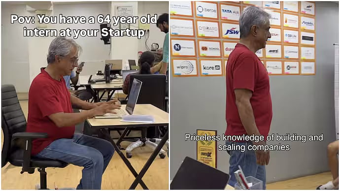 Wholesome! Mumbai Startup's 64-Year-Old Intern Wins Internet's Heart - VIDEO