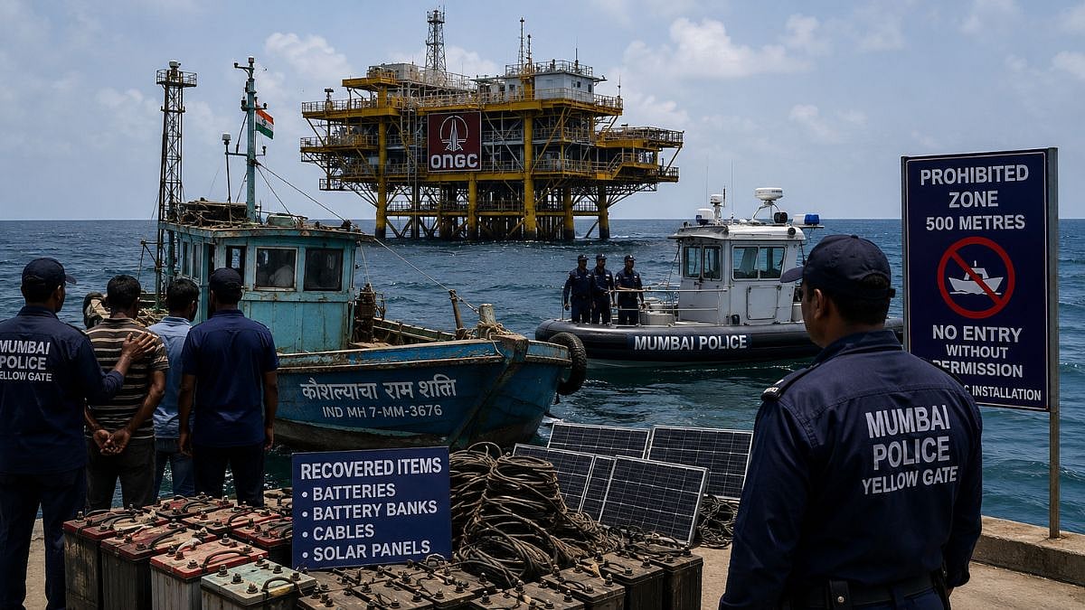FPJ Special: Mumbai's Yellow Gate Police Bust ONGC Offshore Theft Racket; Battery Thefts Decline After Sea Access Restrictions