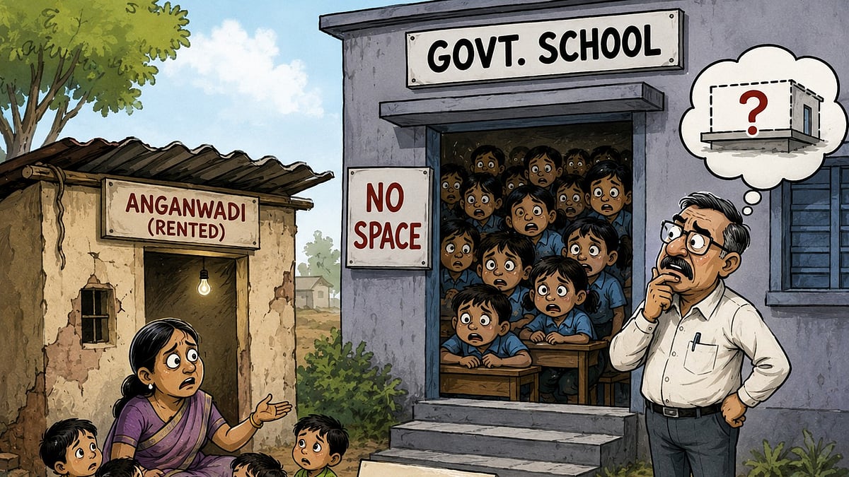 Anganwadi Relocation Plan Hits Space Crunch In Schools
