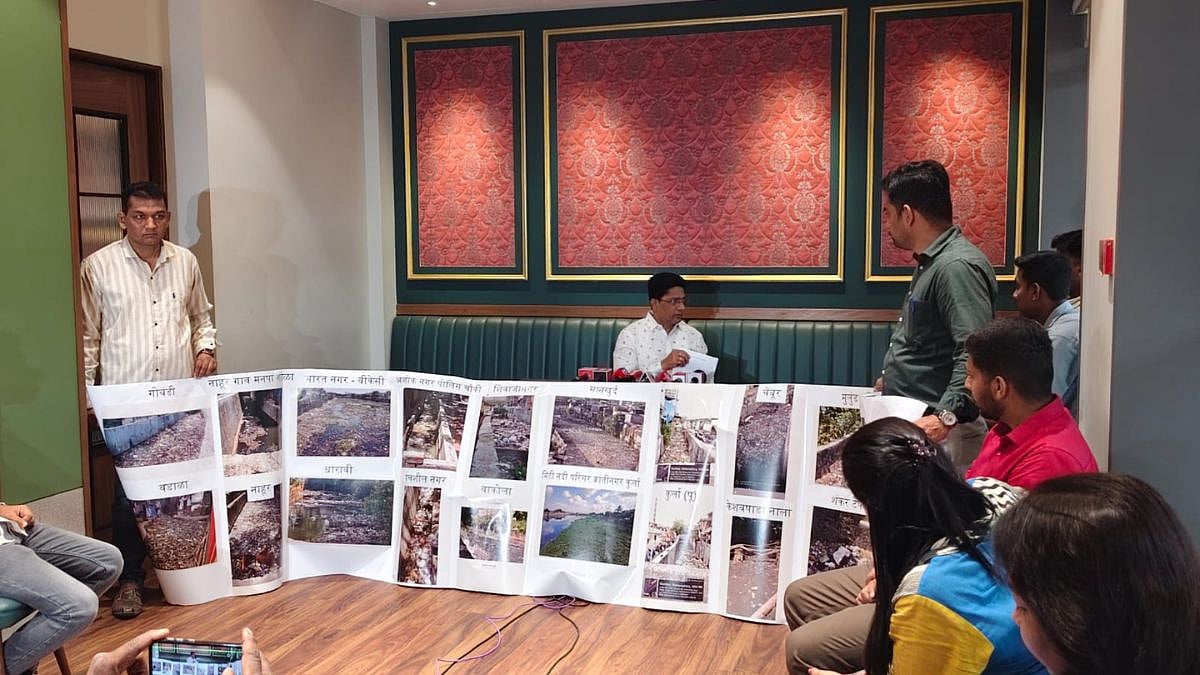 MNS releases photographs of allegedly clogged drains as the BMC highlights AI-monitored desilting and contractor penalties ahead of the monsoon