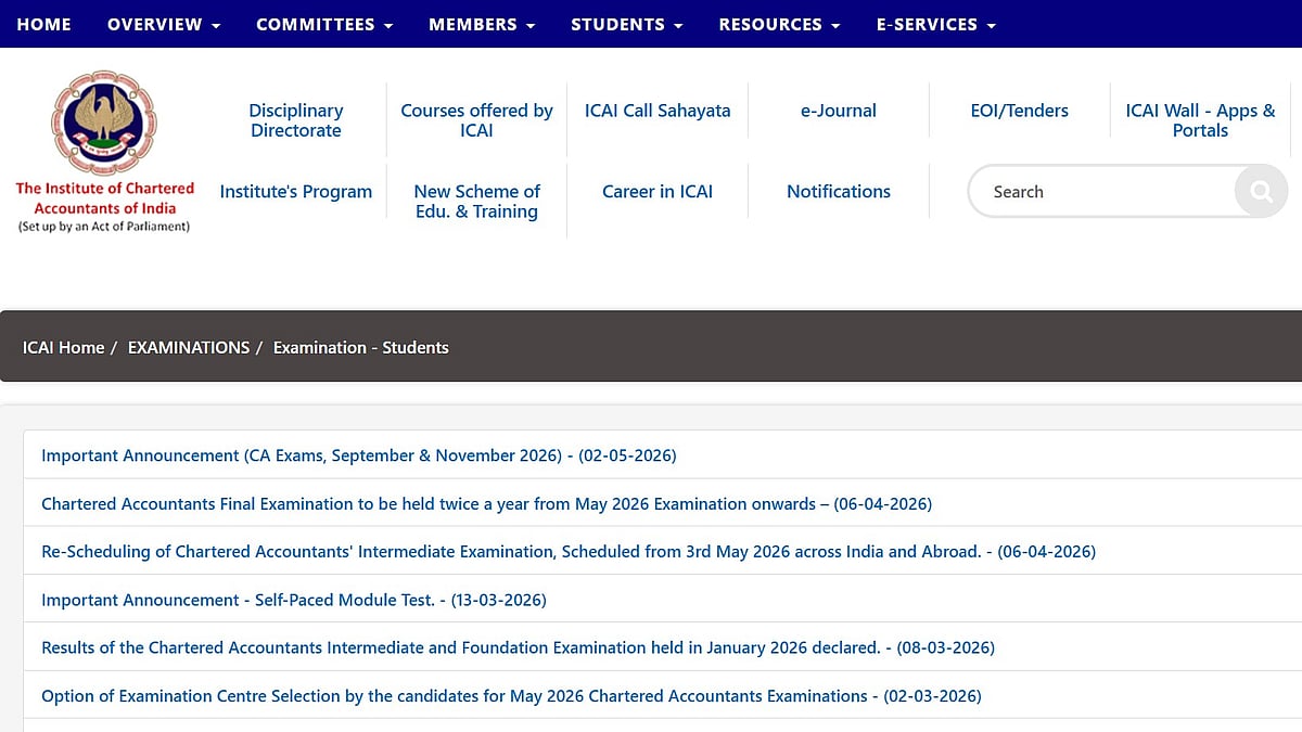 ICAI CA Final Result 2026 For May Exam Expected On June 18; Check Details Here 