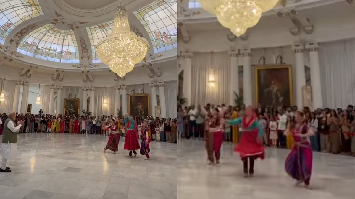 PM Narendra Modi Receives Warm Welcome From Indian Diaspora In France; Traditional Dancers And Tricolours Mark Arrival In Nice