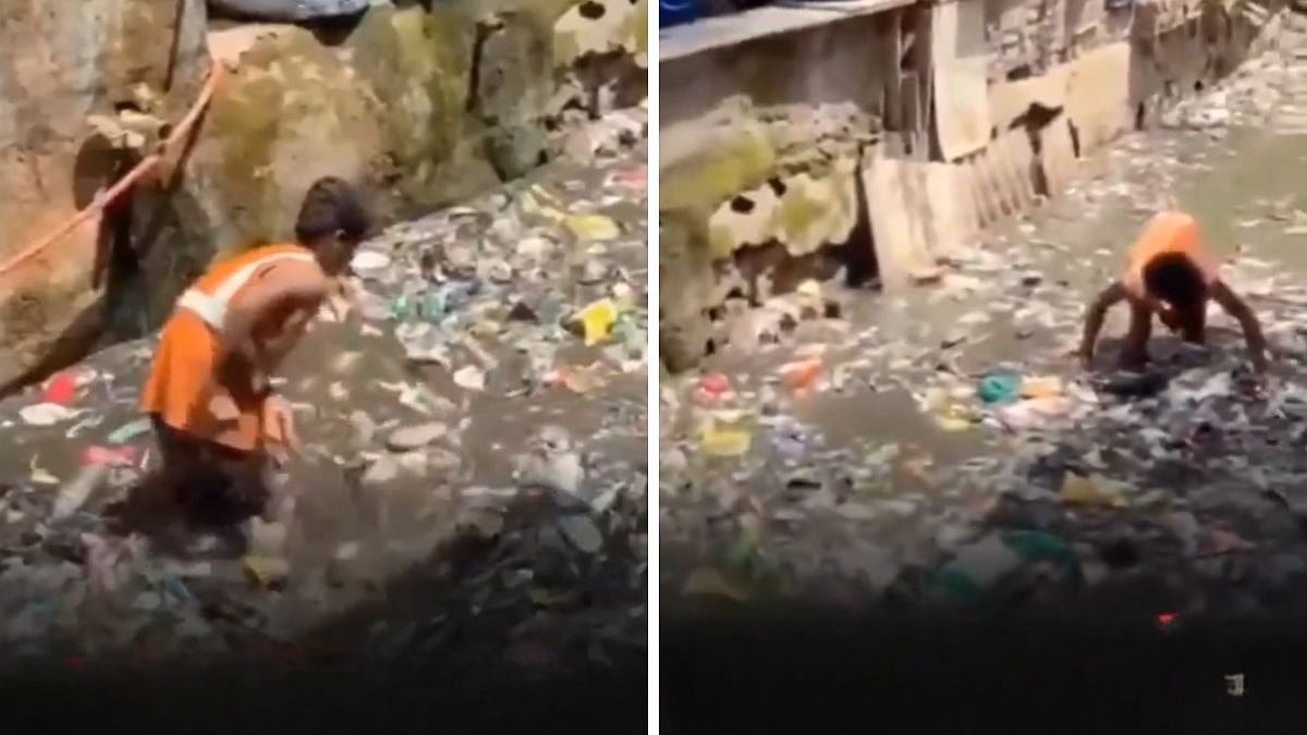 Mumbai: Viral Video Shows Children Allegedly Cleaning Wadala Drain Without Safety Gear, Sparks Outrage
