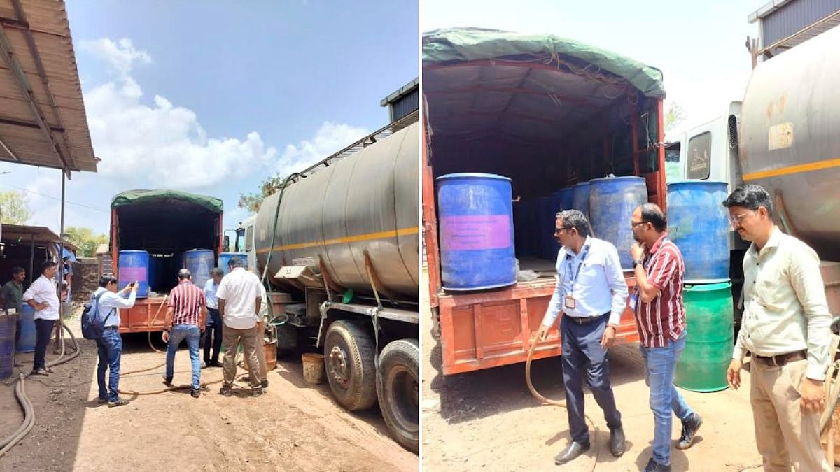 State Vigilance Squad Unearthed Illegal Petroleum Stockpile Worth ₹1.20 Crore In Kalyan East’s Usatane Village; Raid Follows Intelligence Inputs