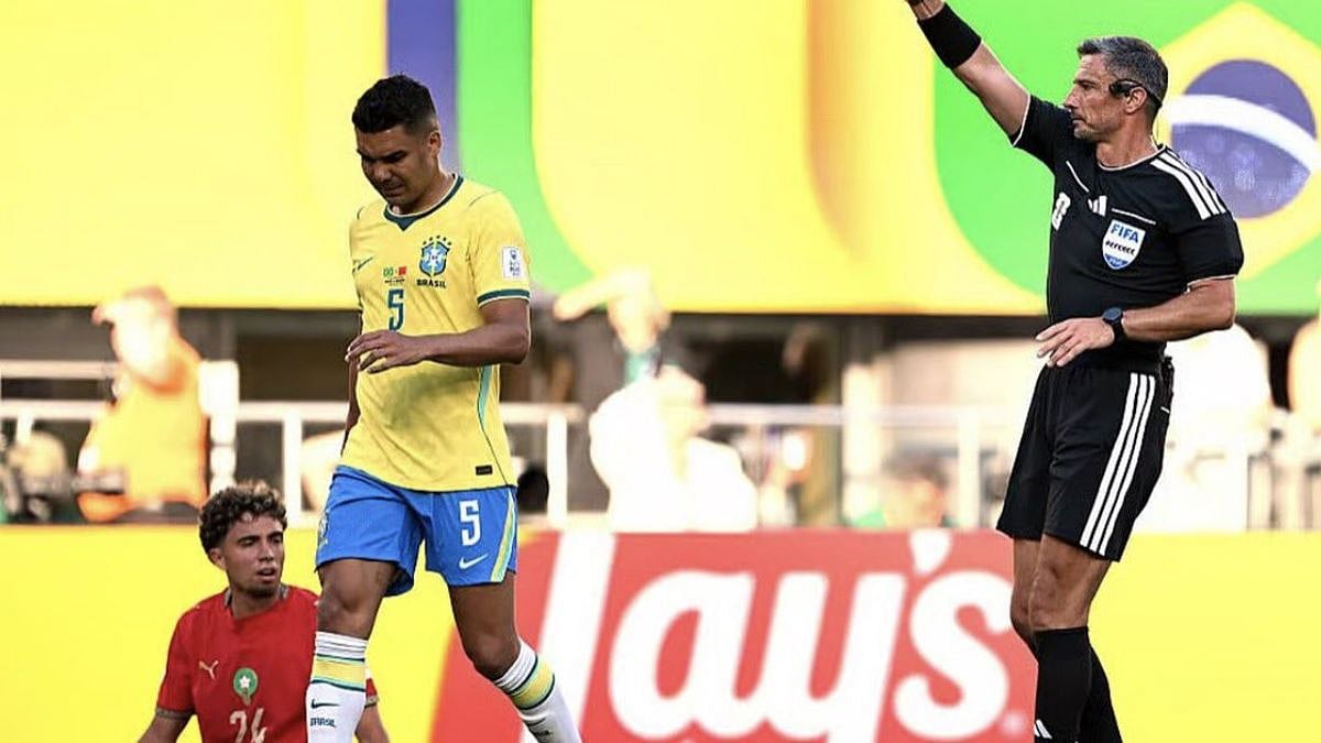 Brazil Escape Opening Defeat After 1-1 Draw vs Morocco; Ancelotti Admits Chaotic Start As Vinicius Junior Rescues Point