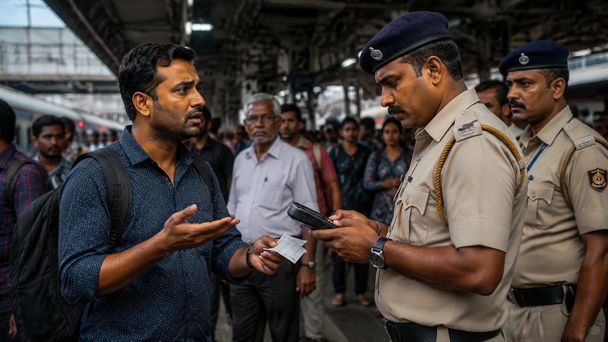 ₹500 Fine At Kalyan Station For Overstaying Platform Ticket During Train Delay Sparks Debate On Railway Rules Vs Passenger Realities