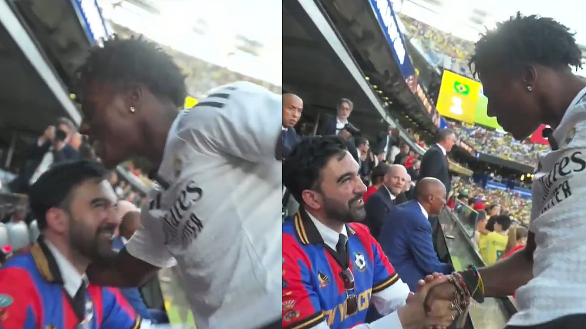 'I'm Next To The Mayor': IShowSpeed's Unexpected Encounter With Zohran Mamdani Goes Viral During Brazil vs Morocco FIFA WC Match | Video