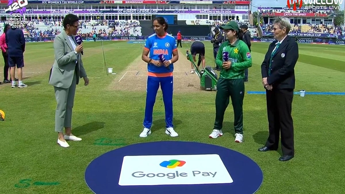 ICC Women's T20 World Cup 2026: India Win Toss And Elect To Bat Against Pakistan At Edgbaston In Birmingham; No Handshake | VIDEO