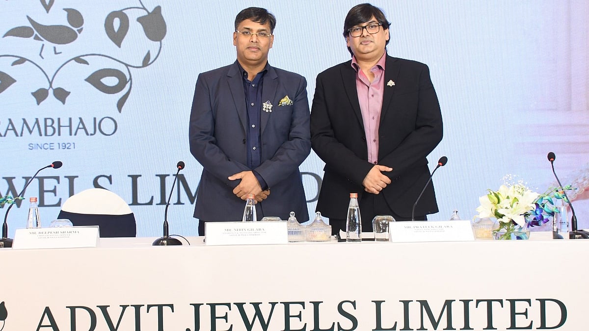 Advit Jewels IPO Opens June 23, Company Fixes Price Band At ₹130-138 Per Share For ₹165 Crore Issue