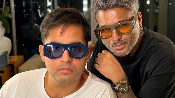 Akash Ambani Debuts Fresh Hair Makeover; Flaunts Bold Blue-Tinted Shades