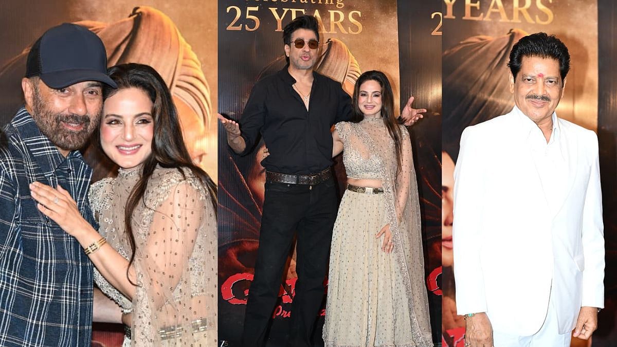 Gadar: Ek Prem Katha's 25 Years: Sunny Deol, Ameesha Patel, Udit Narayan, Madhur Bhandarkar & Others Attend Celebration In Mumbai