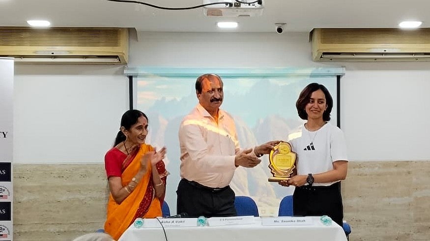 Everest Summiteer Sanika Shah Honoured By Indo-American Society At Special Ceremony Presided
